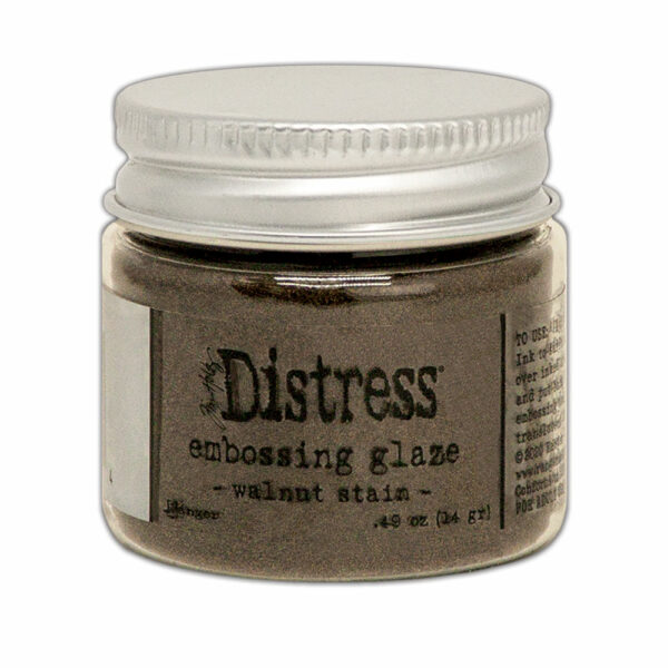 Ranger Tim Holtz Distress Embossing Glaze Walnut Stain