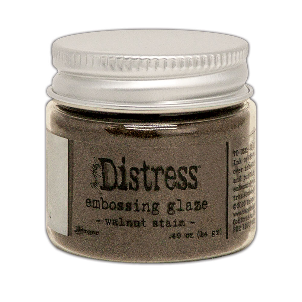 Ranger Tim Holtz Distress Embossing Glaze Walnut Stain