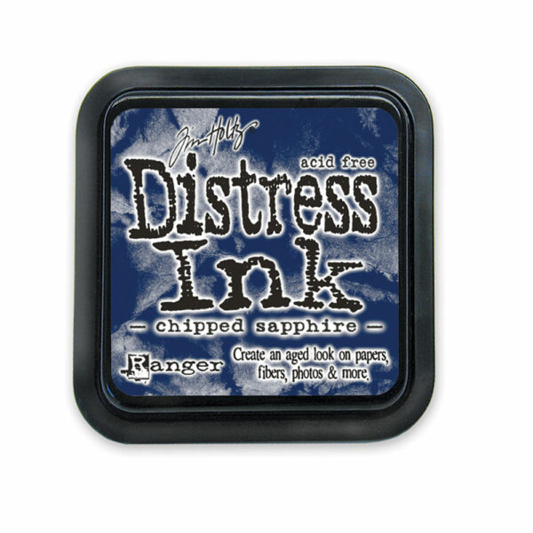 Ranger Tim Holtz Distress Ink Pad Chipped Sapphire