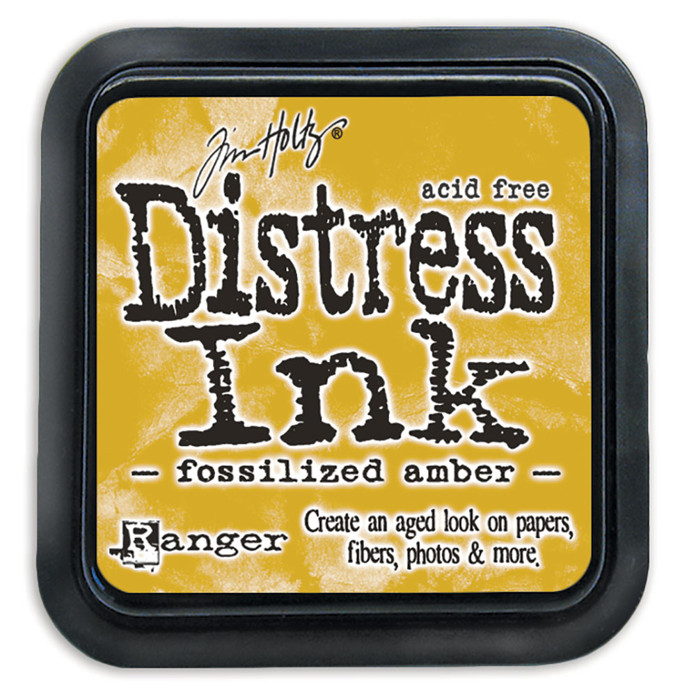 Ranger Tim Holtz Distress Ink Pad Fossilized Amber