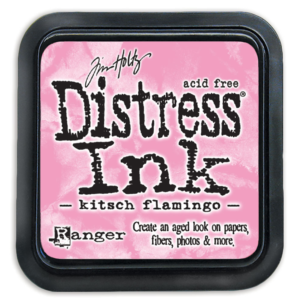 Ranger Tim Holtz Distress Ink Pad Kitsch Flamingo