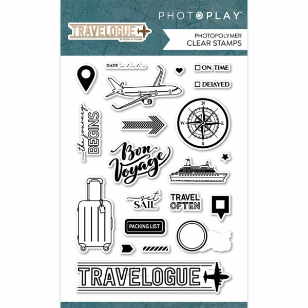 Photo Play Travelogue Stamps