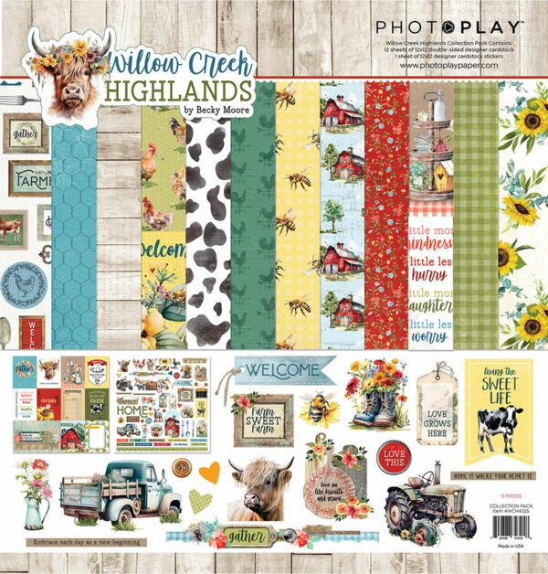 Photo Play Willow Creek Highlands Collection Pack