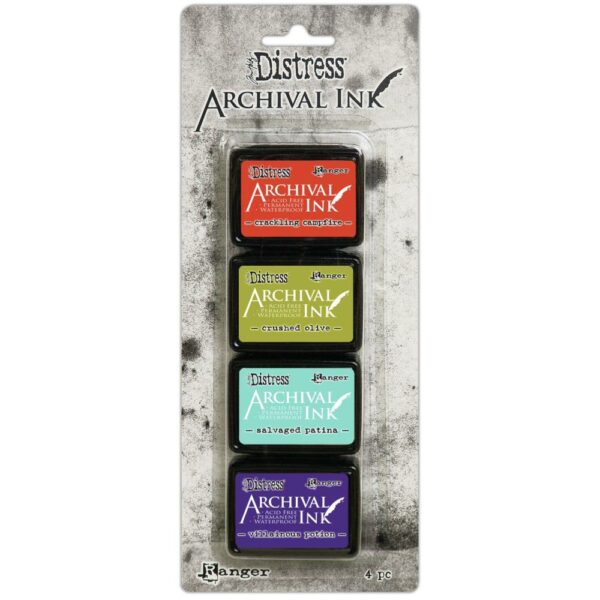 Ranger Tim Holtz Archival Distress Mini Ink Pad Kit #5