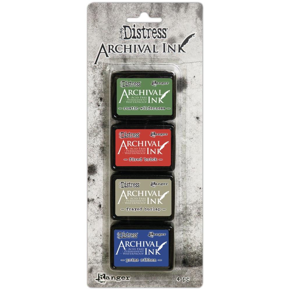 Ranger Tim Holtz Archival Distress Mini Ink Pad Kit #6