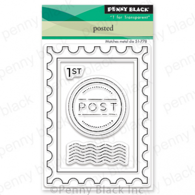 Penny Black Stamp Posted