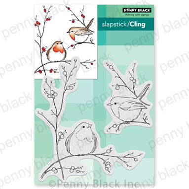 Penny Black Stamp Feathered Friends