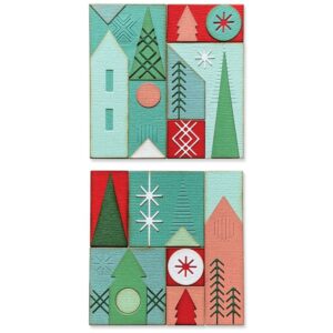 SIZZIX TIM HOLTZ DIE HOLIDAY BLOCKS