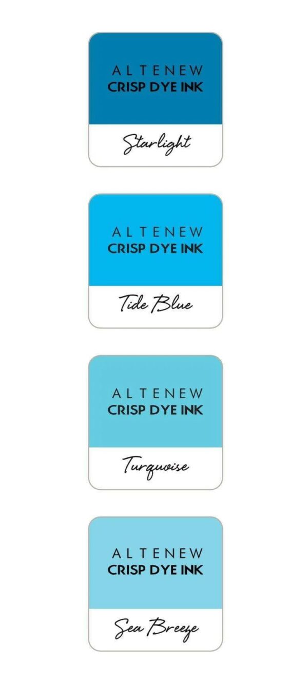 Altenew Mini Crisp Dye Ink Cube Deep Blue Seas