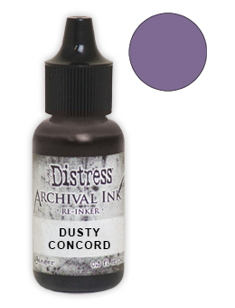 Ranger Tim Holtz Archival Distress Reinker Dusty Concord