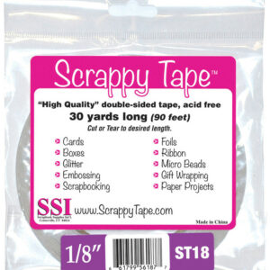 SCRAPPY TAPE 1/8" TAPE X 30 YARDS