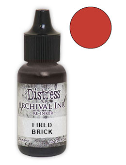 Ranger Tim Holtz Archival Distress Reinker Fired Brick