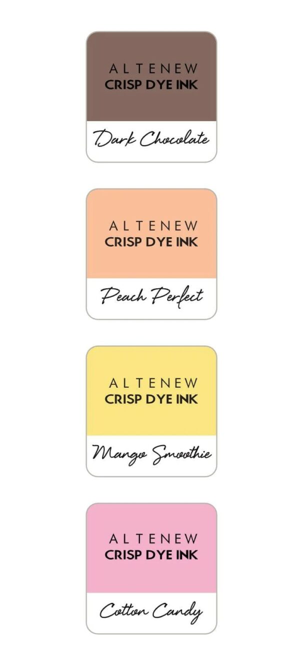 Altenew Mini Crisp Dye Ink Cube Four Scoops