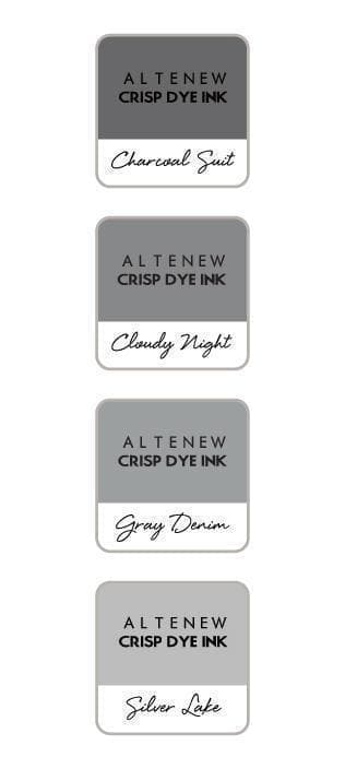 Altenew Mini Crisp Dye Ink Cube Gentleman's Gray