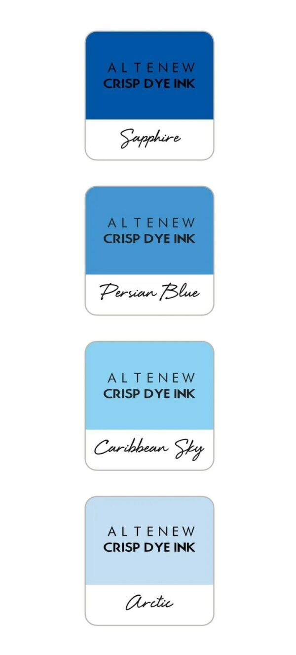 Altenew Mini Crisp Dye Ink Cube Glacier Caves