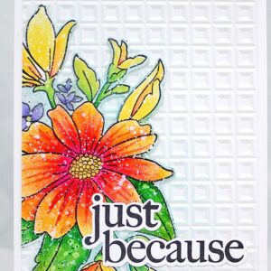 MEMORY BOX STAMP GRACIOUS FLORAL