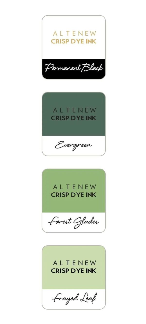 Altenew Mini Crisp Dye Ink Cube Green Fields