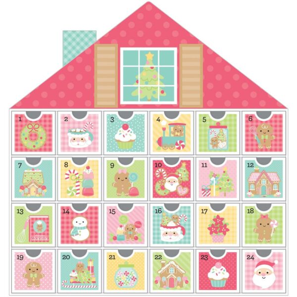 Doodlebug Advent Calendar House