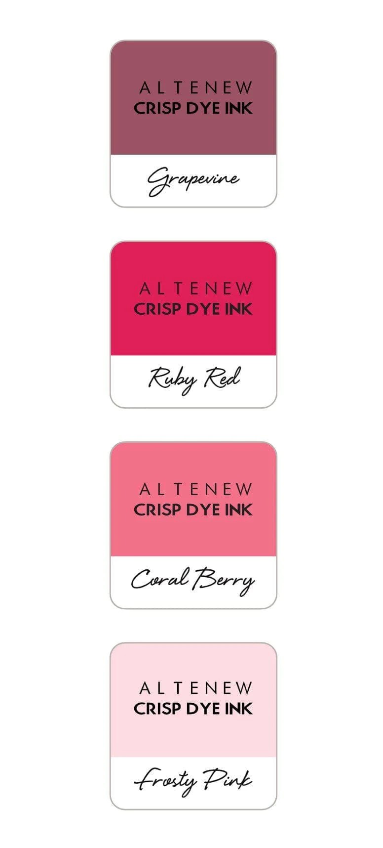 Altenew Mini Crisp Dye Ink Cube Red Cosmos