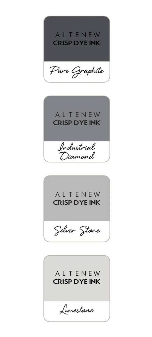 Altenew Mini Crisp Dye Ink Cube Rock Collection