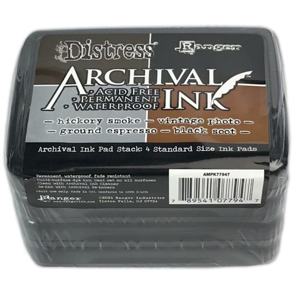 Ranger Tim Holtz Archival Ink Pad Stack Basics