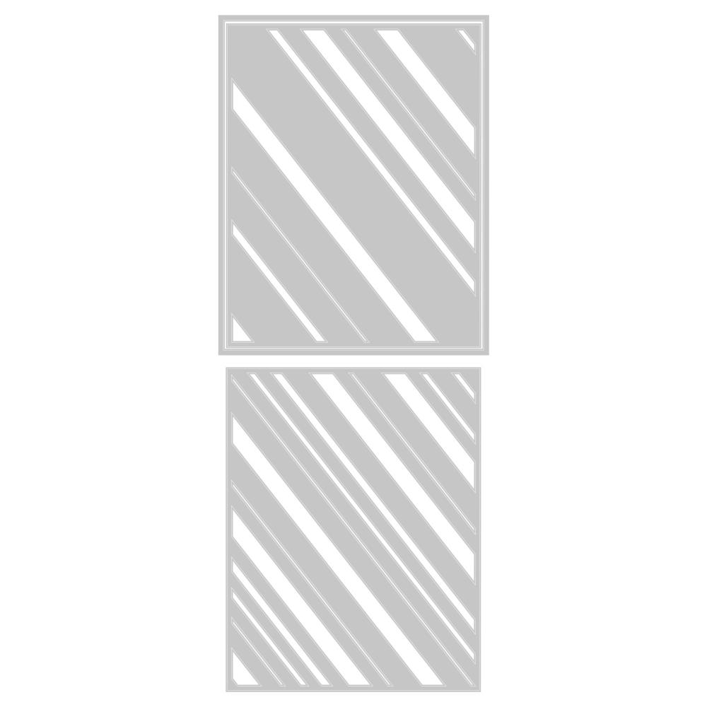 SIZZIX TIM HOLTZ DIE LAYERED STRIPES