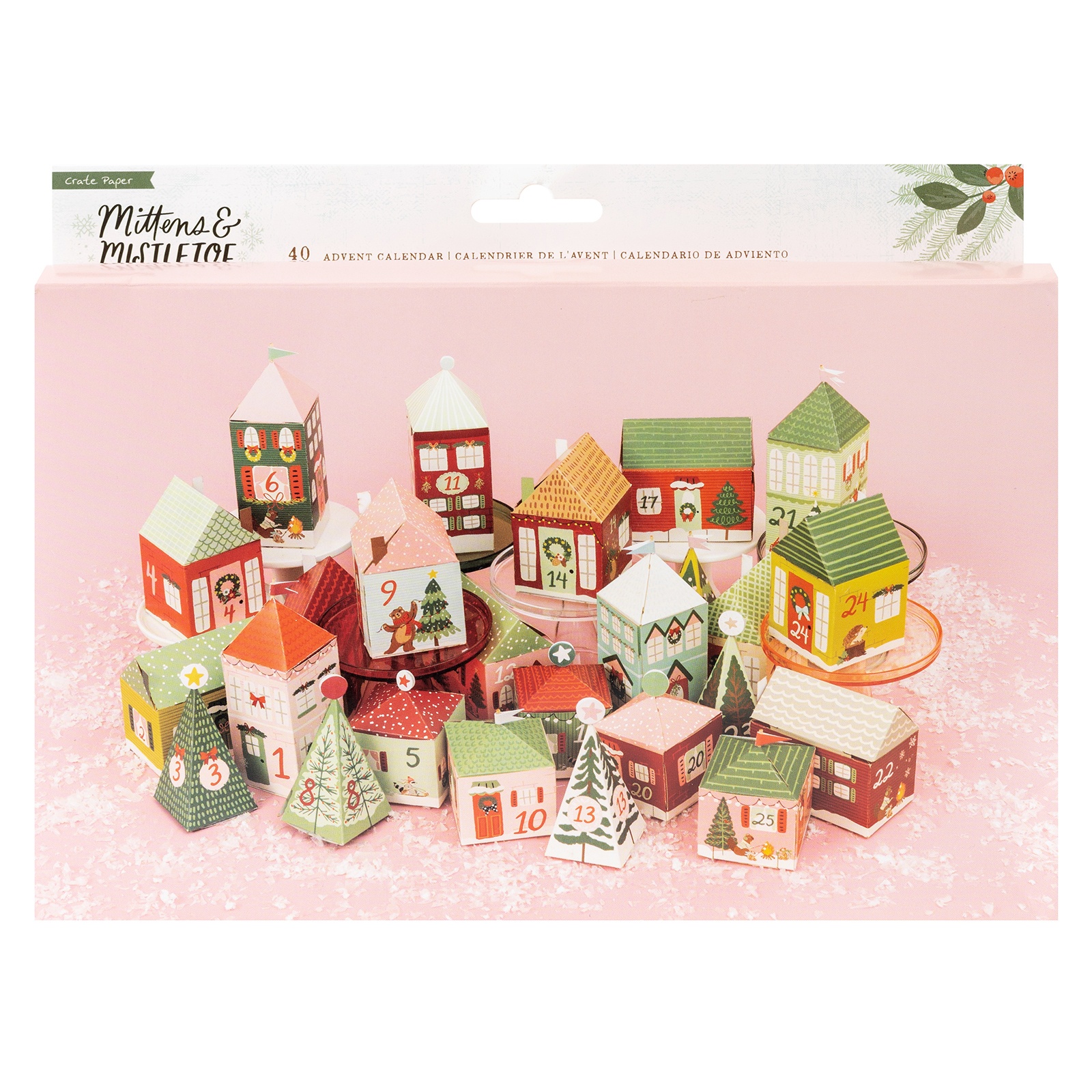 Crate Paper Mittens & Mistletoe Advent Village