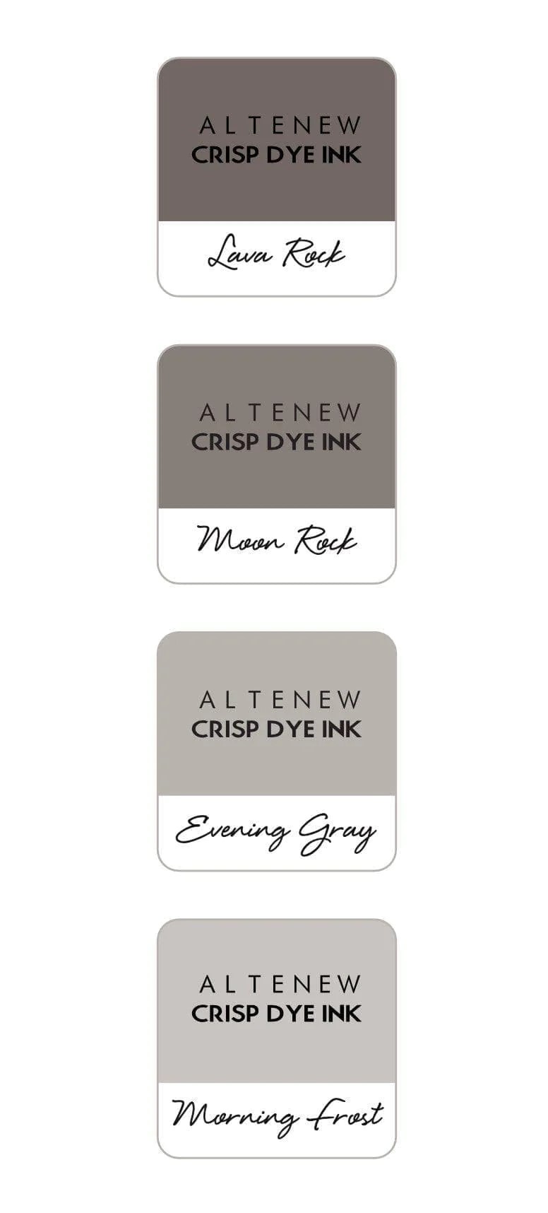 Altenew Mini Crisp Dye Ink Cube Warm Gray