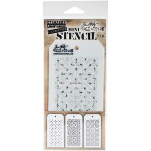 ART GONE WILD TIM HOLTZ MINI TEMPLATE SET 30