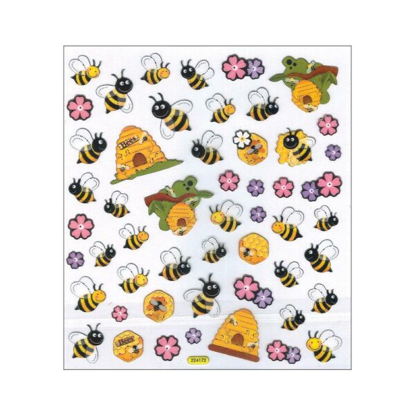 STICKERKING SPRING BEES & HIVES