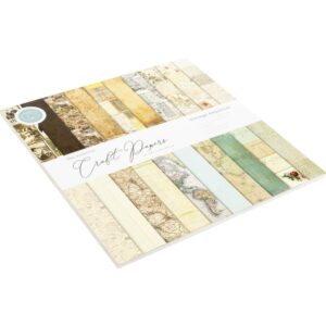 CRAFTERS CONSORTIUM CRAFT PAPER 12X12 VINTAGE EMPORIUM