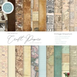 CRAFT CONSORTIUM CRAFT PAPER 6X6 VINTAGE EMPORIUM