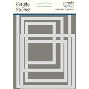 SIMPLE STORIES SIMPLE PAGE 5 PHOTO MAT TEMPLATES