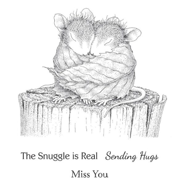 Spellbinders House Mouse Stamp Snuggle Up