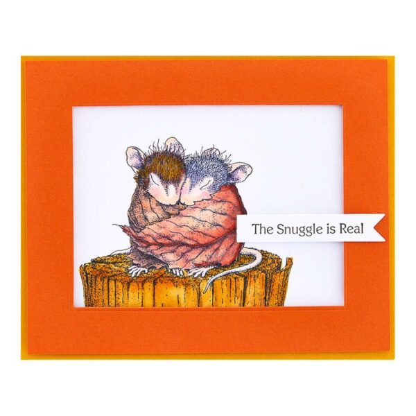 Spellbinders House Mouse Stamp Snuggle Up