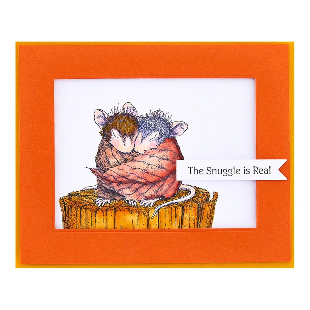 Spellbinders House Mouse Stamp Snuggle Up