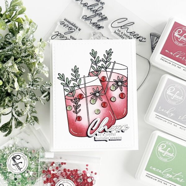 Pinkfresh Stamp Holiday Spirit