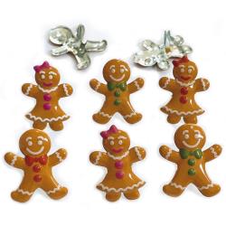 EYELET OUTLET GINGER BREAD BRADS