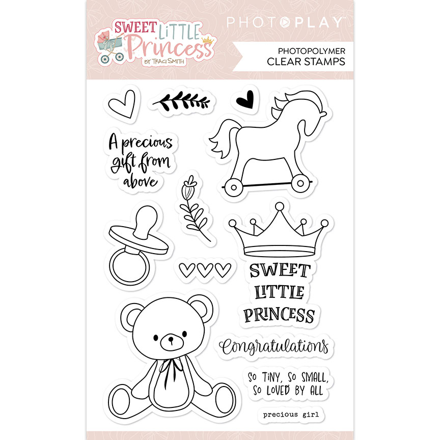 Photo Play Sweet Little Princess Stamps