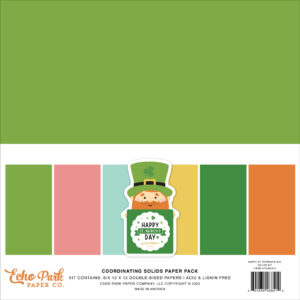 Echo Park Happy St. Patrick's Day Solids Kit