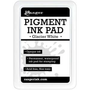 RANGER PIGMENT INK PAD GLACIER WHITE