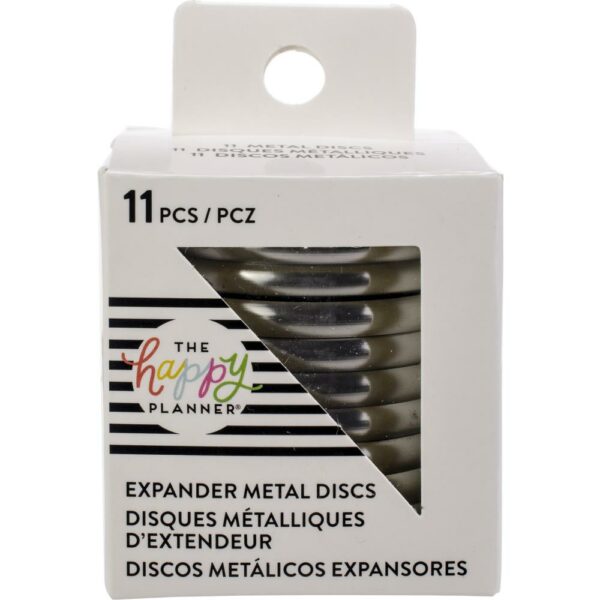 HAPPY PLANNER EXPANDER DISCS SILVER