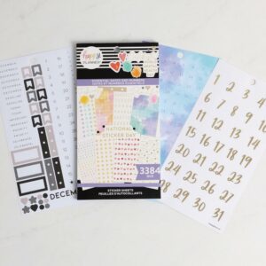 HAPPY PLANNER STICKERS ESSENTIAL DATES AND NUMBERS