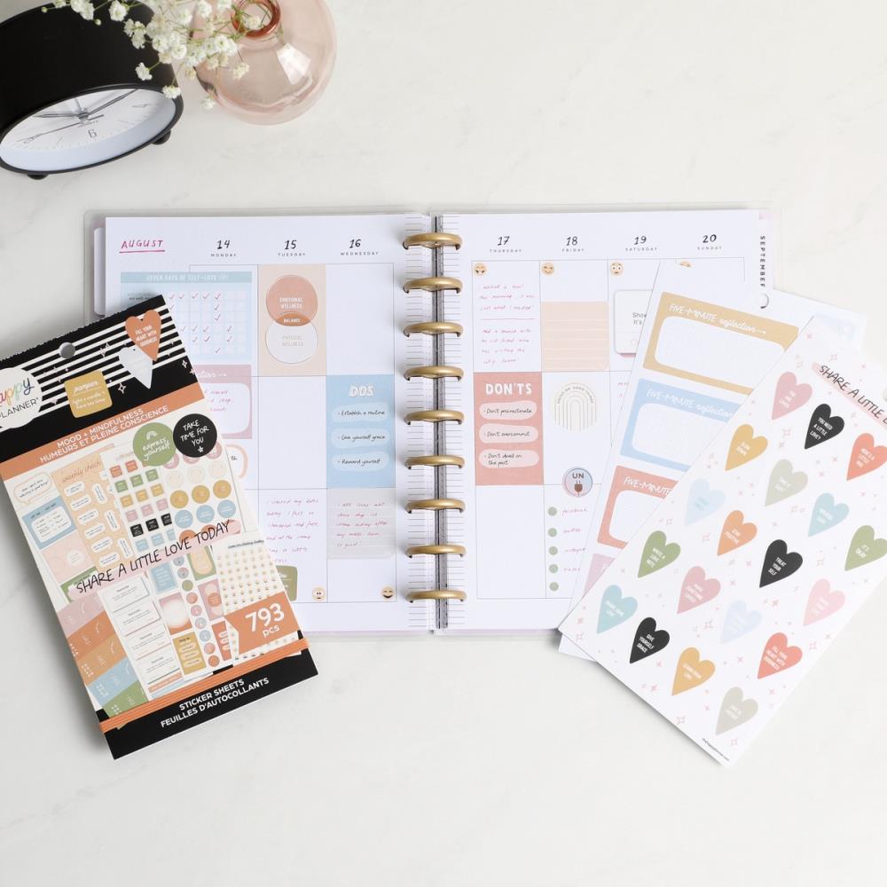 HAPPY PLANNER STICKERS MOOD + MINDFULNESS