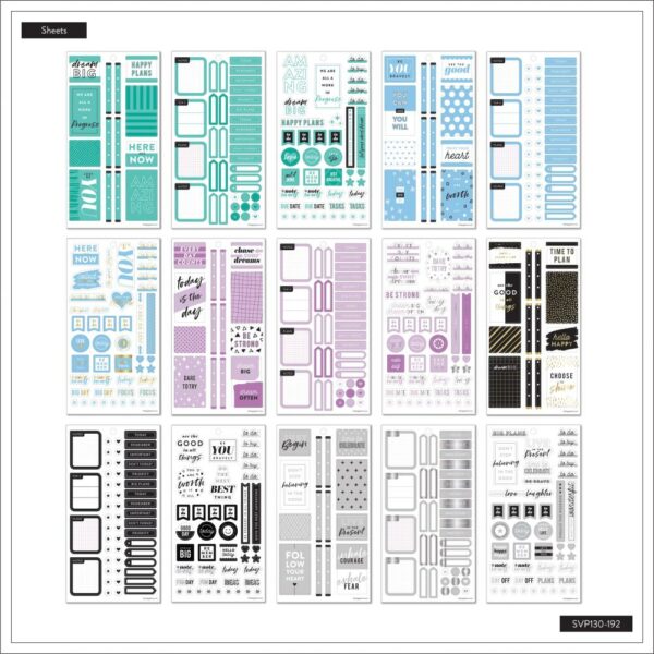 HAPPY PLANNER STICKERS RAINBOW ARC-EN-CIEL