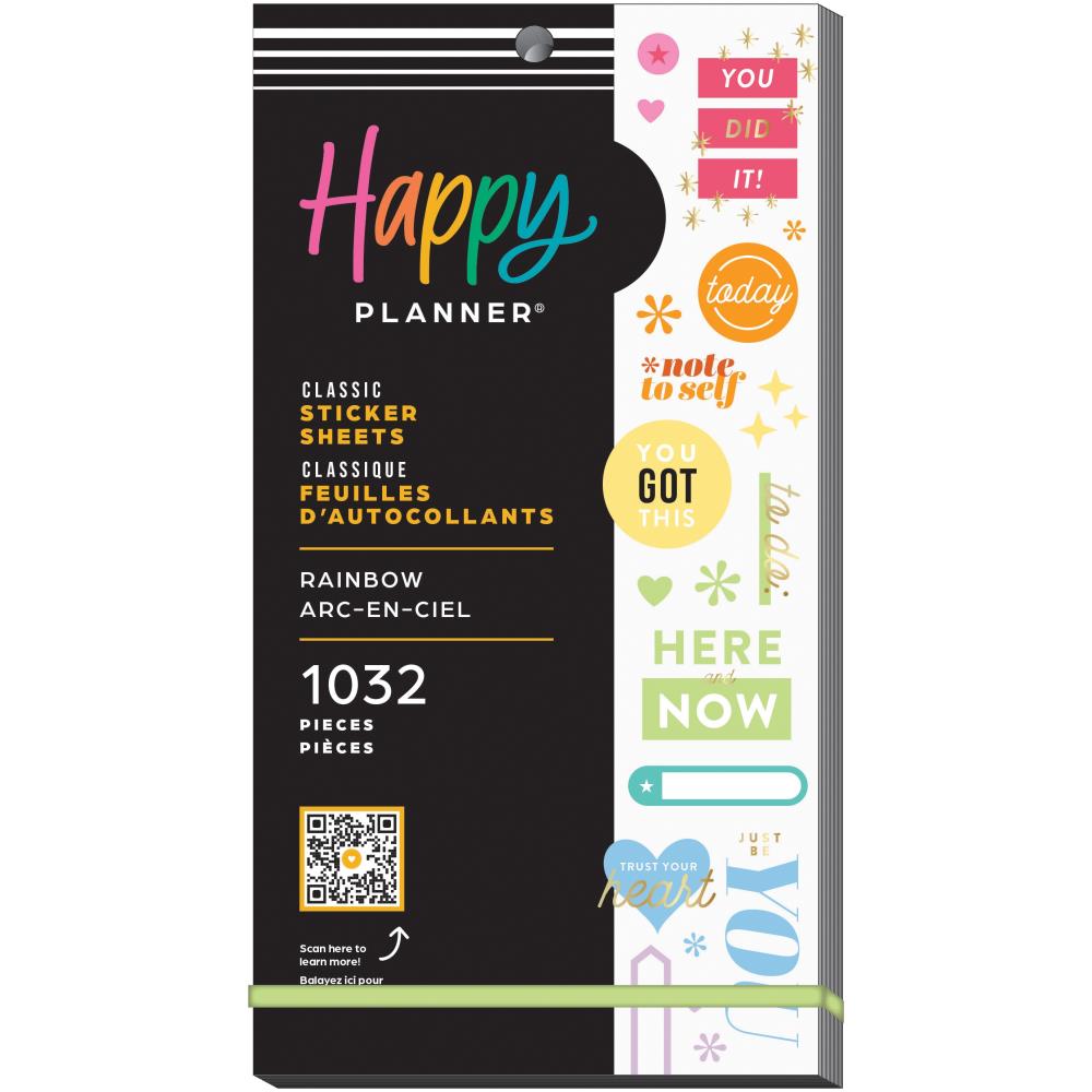 HAPPY PLANNER STICKERS RAINBOW ARC-EN-CIEL