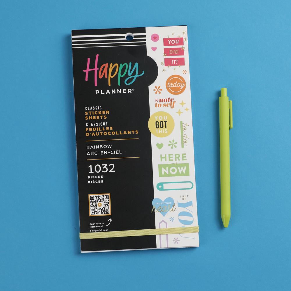 HAPPY PLANNER STICKERS RAINBOW ARC-EN-CIEL