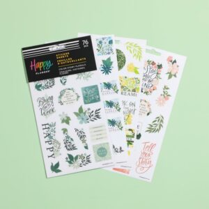 HAPPY PLANNER STICKER SHEETS COLOR STORY