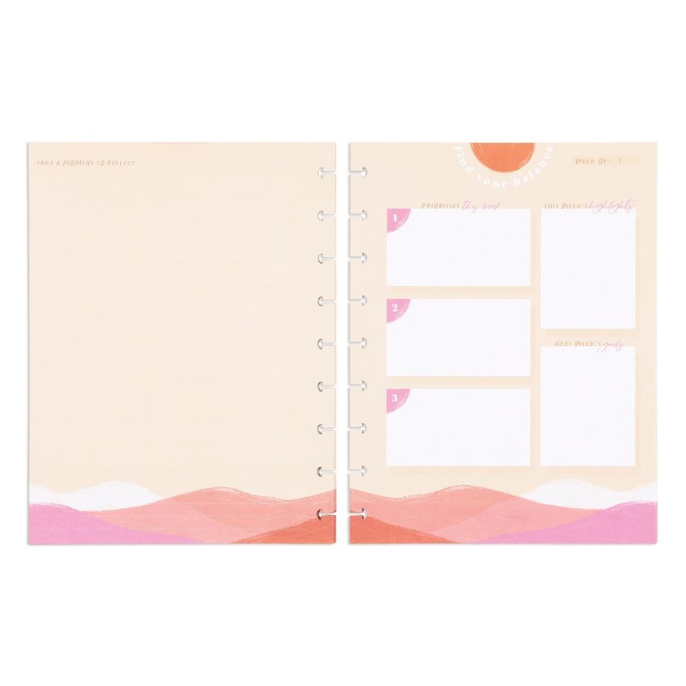 HAPPY PLANNER CLASSIC FILLER PAPER ORGANIC WELLNESS