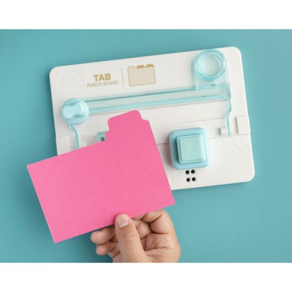 We R Memory Keepers TAB PUNCH BOARD